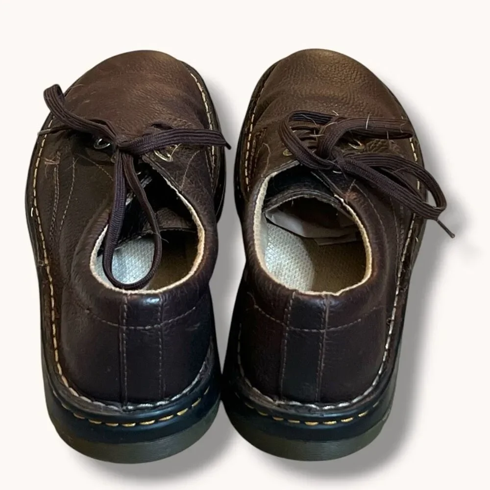 Dr. Martens Ordel Pebbled Leather Oxford Brown Men’s 9